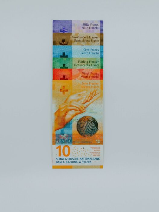 swiss francs