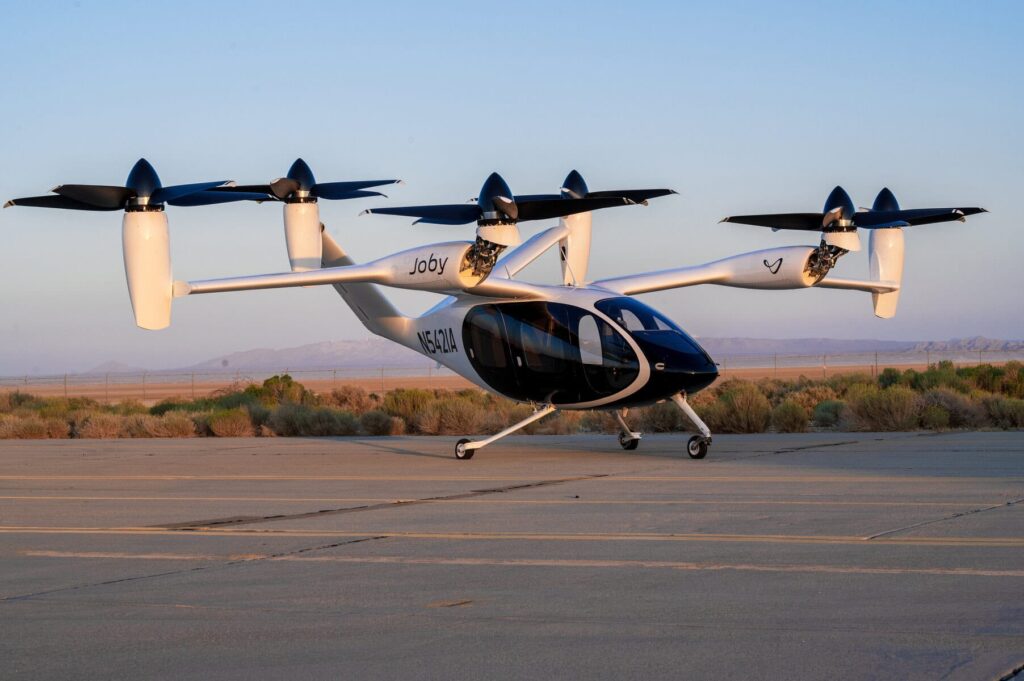 Joby Aviation revolutionizing electric helicopters with six propellers flying at 200 mph top speed
