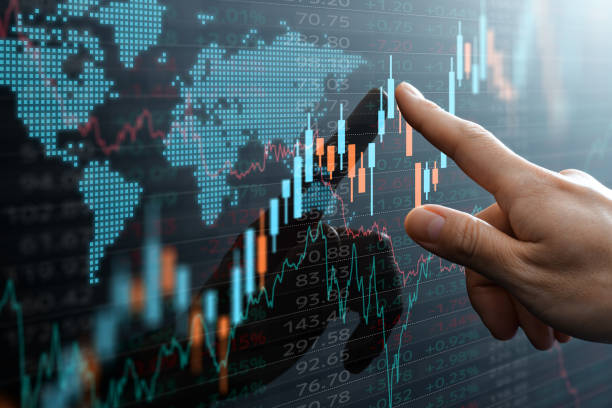 stock market charts showing revolutionary company performance