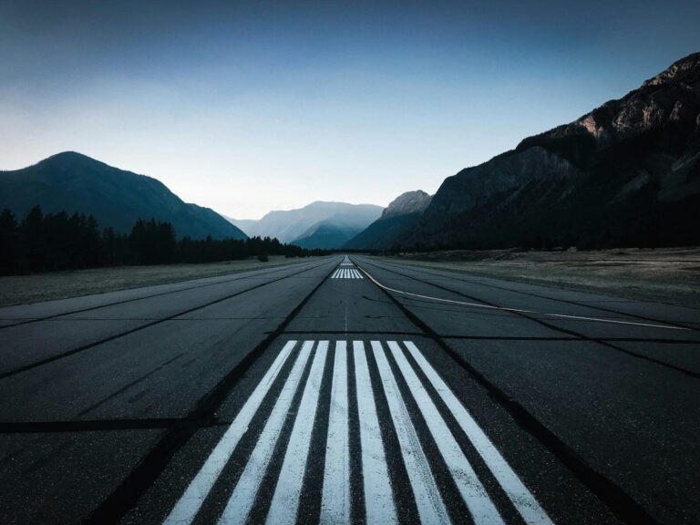 Breathtaking airport landings at challenging terrain with private jets approaching dramatic mountain airports