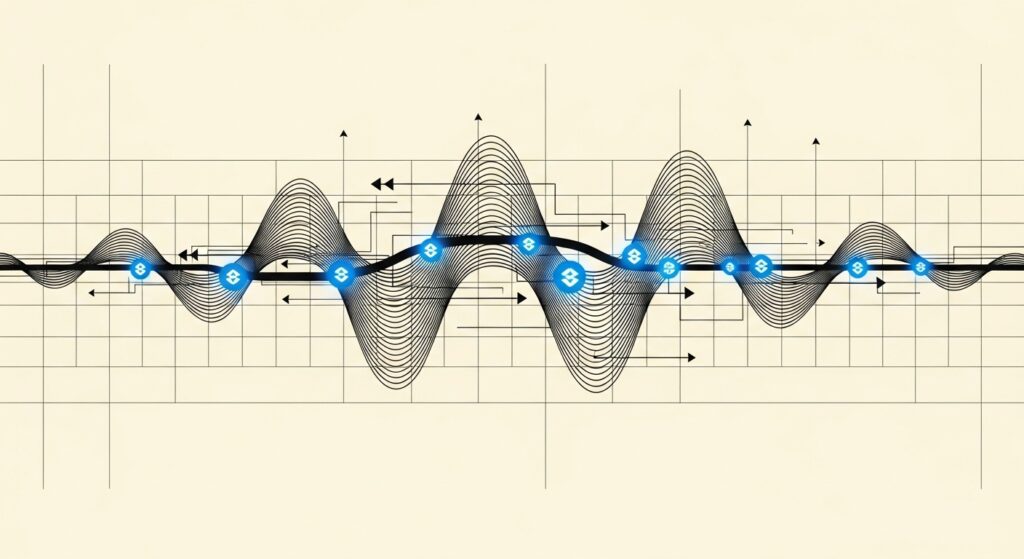 BlackRock tokenized assets future vision showing cross-chain interoperability, DeFi integration, and global institutional adoption for programmable capital management