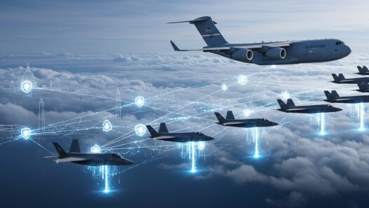 Government aviation transparency blockchain federal fleet oversight hero banner featuring advanced aircraft and digital ledger technology 2025