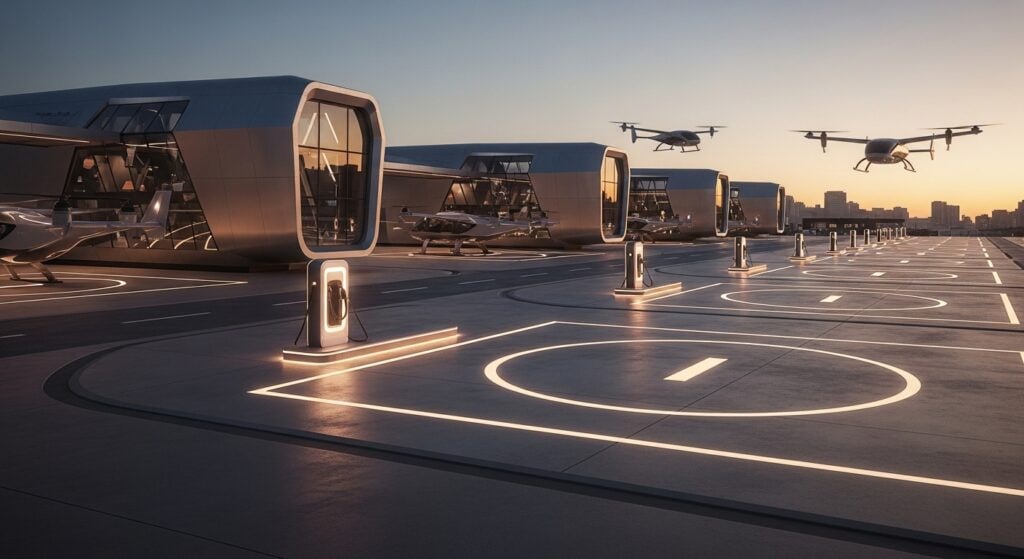 Leading eVTOL companies 2025 comparison showing Joby Aviation Archer certification progress urban air mobility