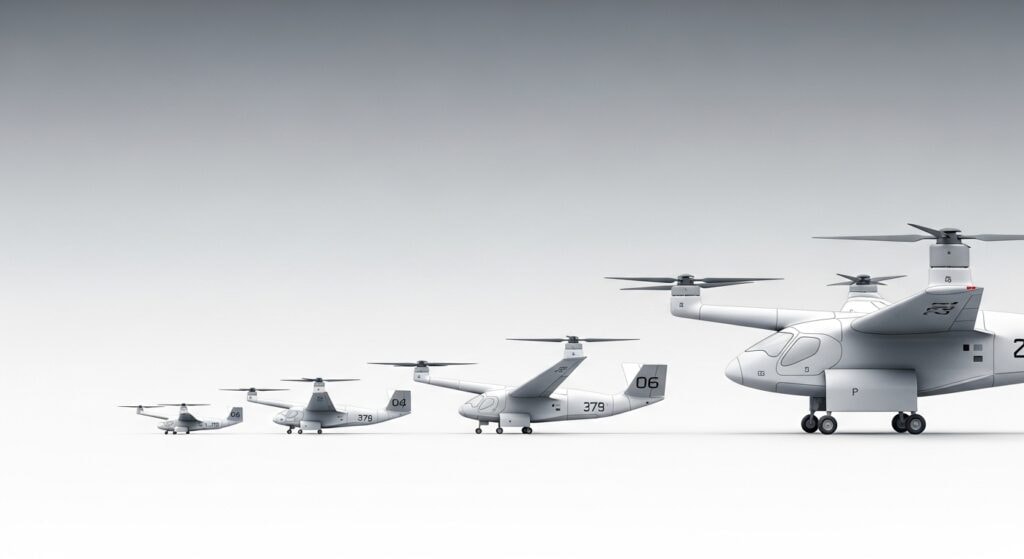 eVTOL companies investment and funding comparison showing capital raised by manufacturers